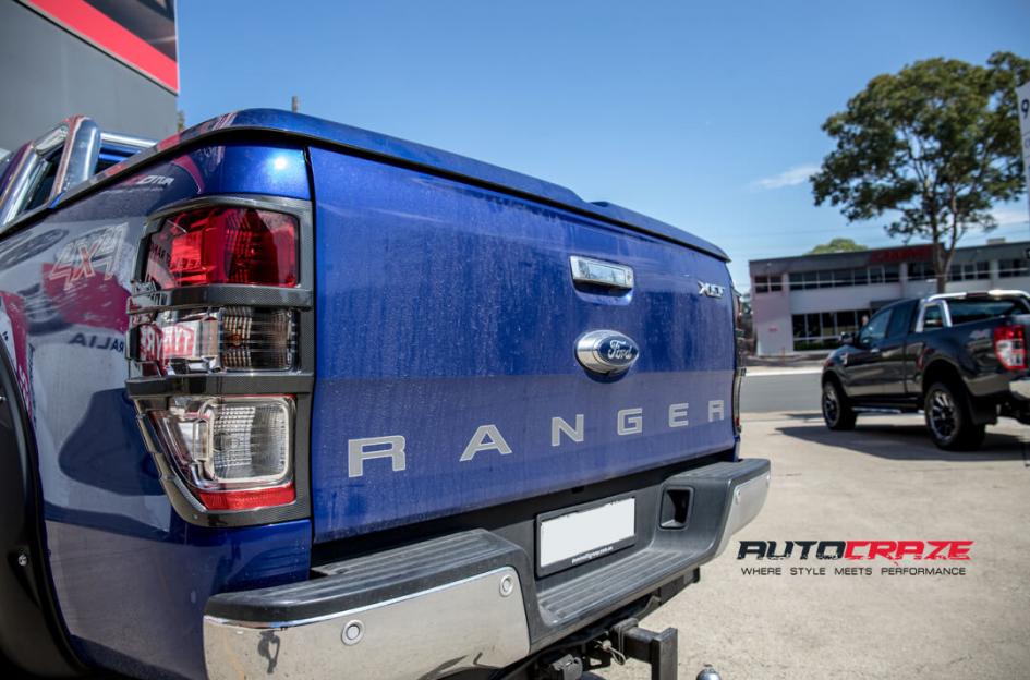 FORD RANGER ANZA MATTE ANTHRACITE WITH BLACK RING